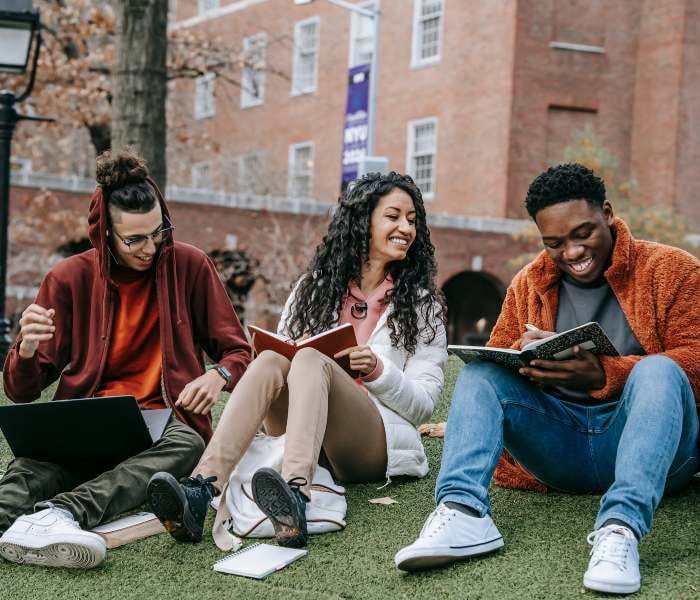 College Students Outside (600 × 600 px)