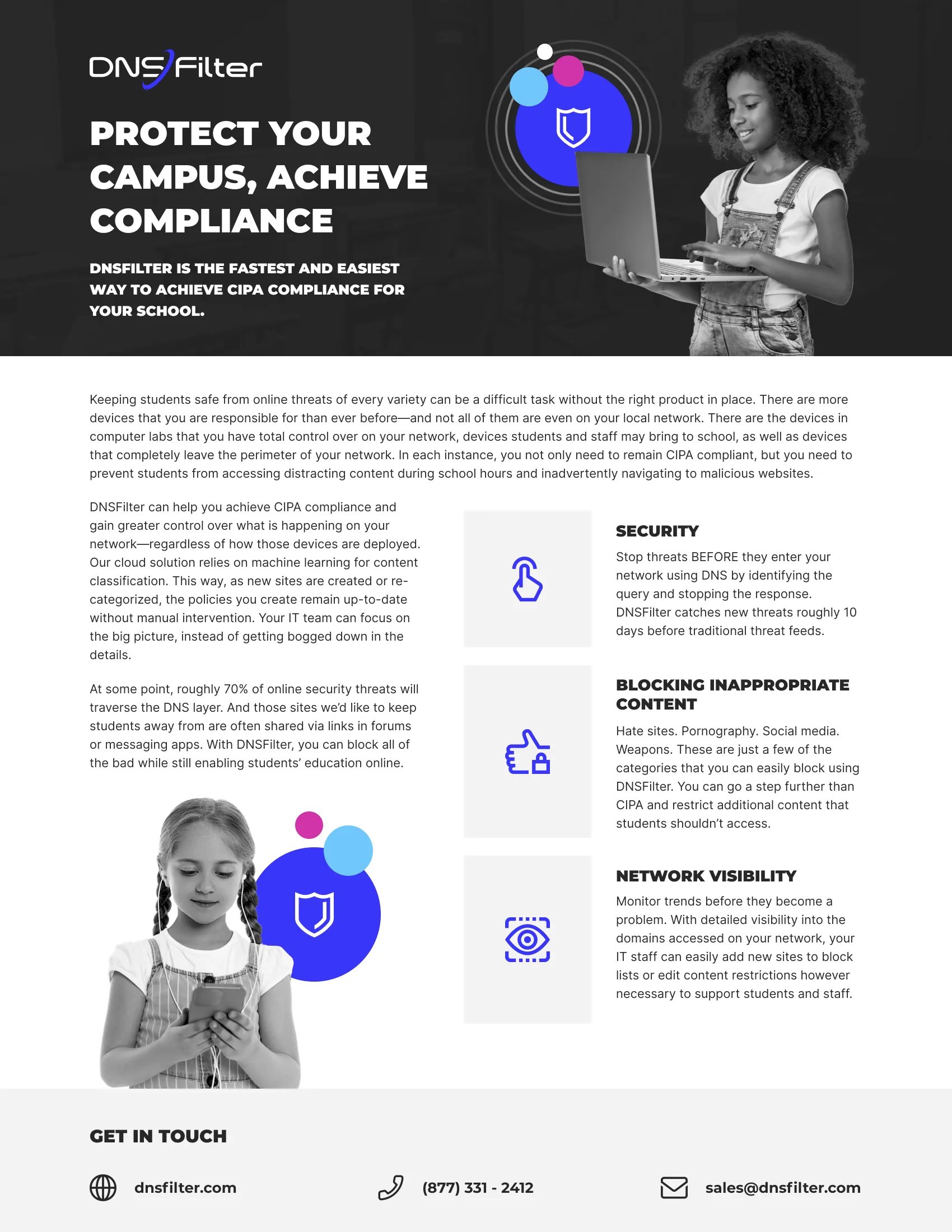 Protective DNS for Education