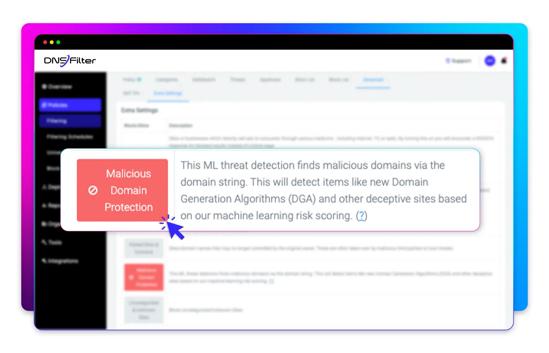 Malicious Domain Protection