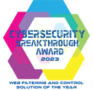 CyberSecurity Breakthrough Award 2023 badge
