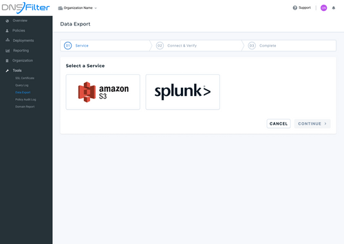 data-export-dashboard