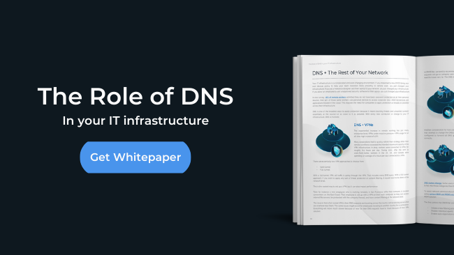 role of dns in it infrastructure