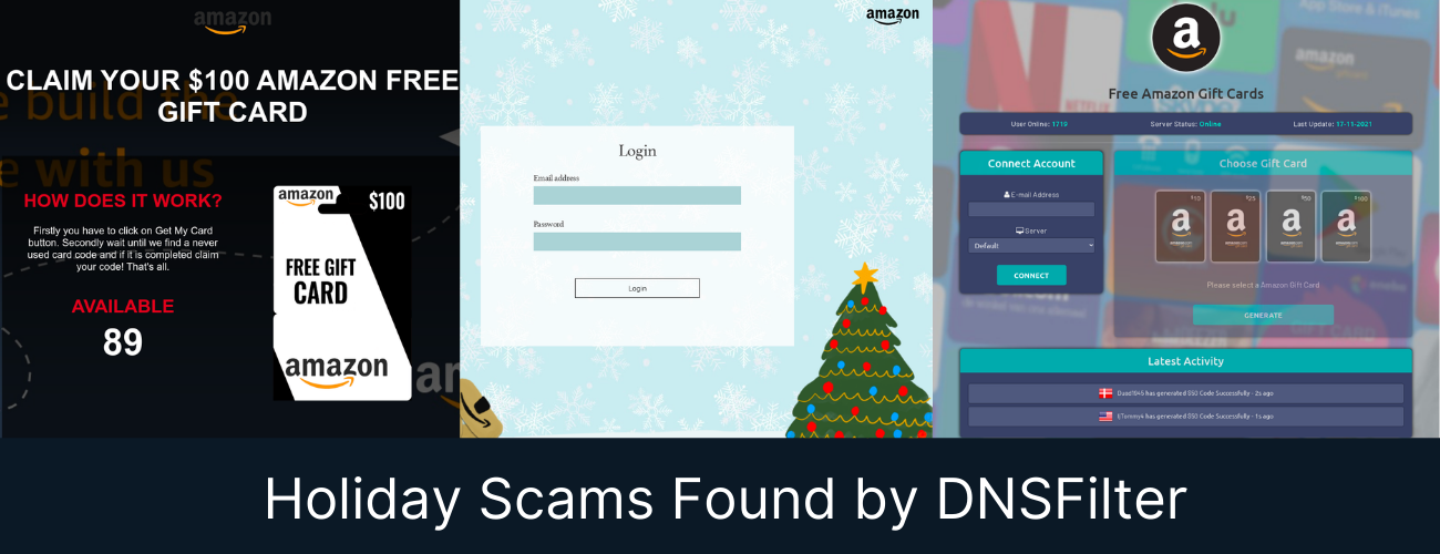 Brace Yourselves For Holiday Scams: Over 100x increase in Fake Amazon Sites