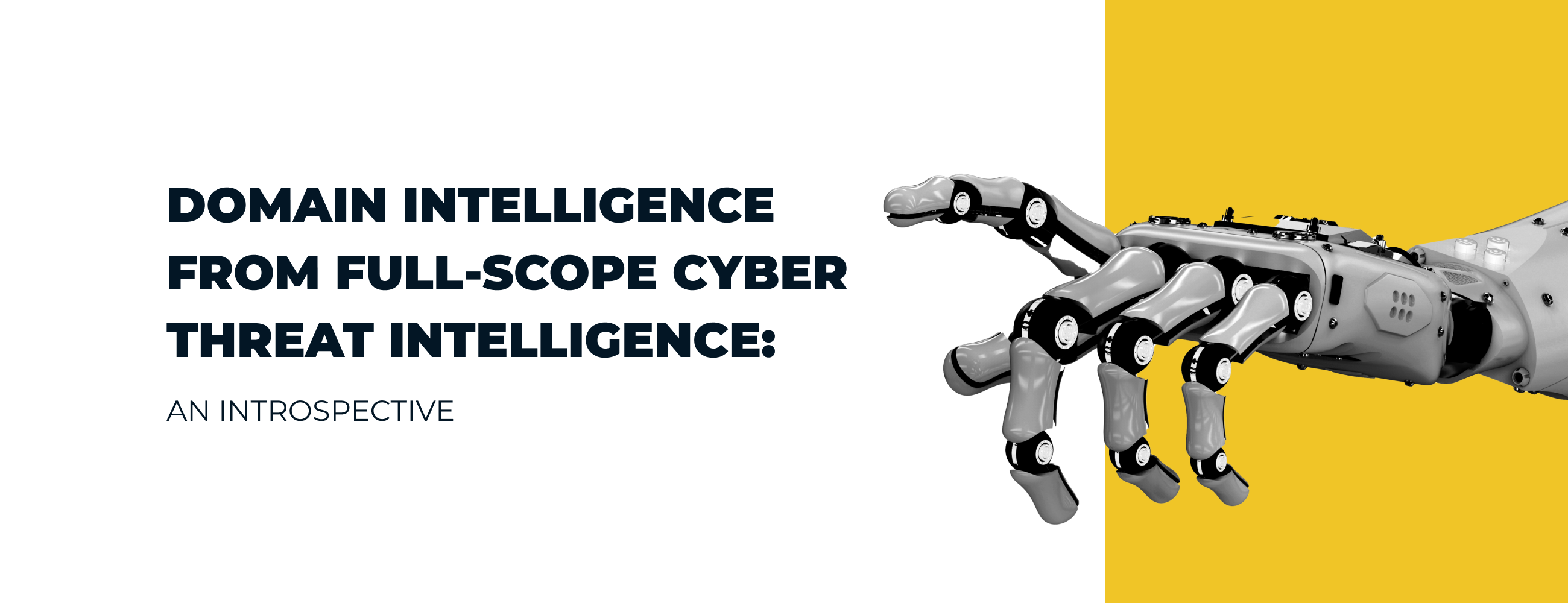 Domain Intelligence from Full-Scope Cyber Threat Intelligence: An Introspective