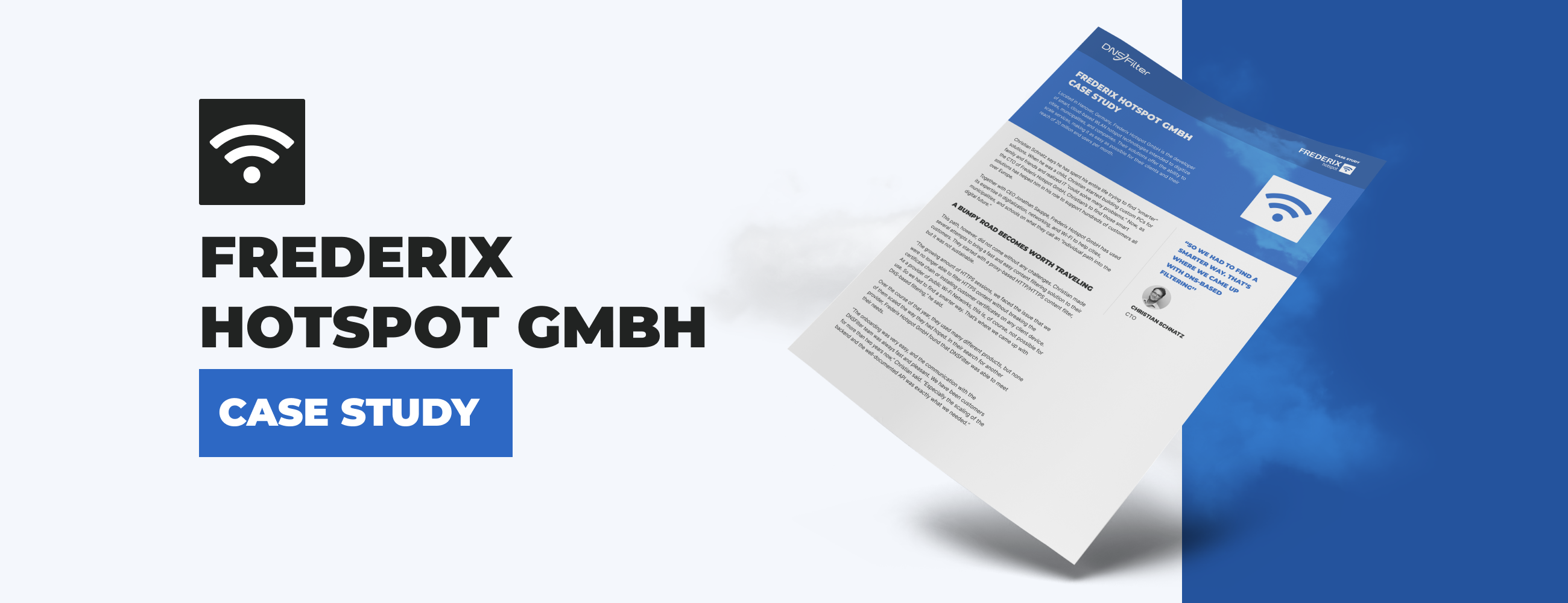 Global Block Policies are a real blessing for Germany-based Frederix Hotspot GmbH