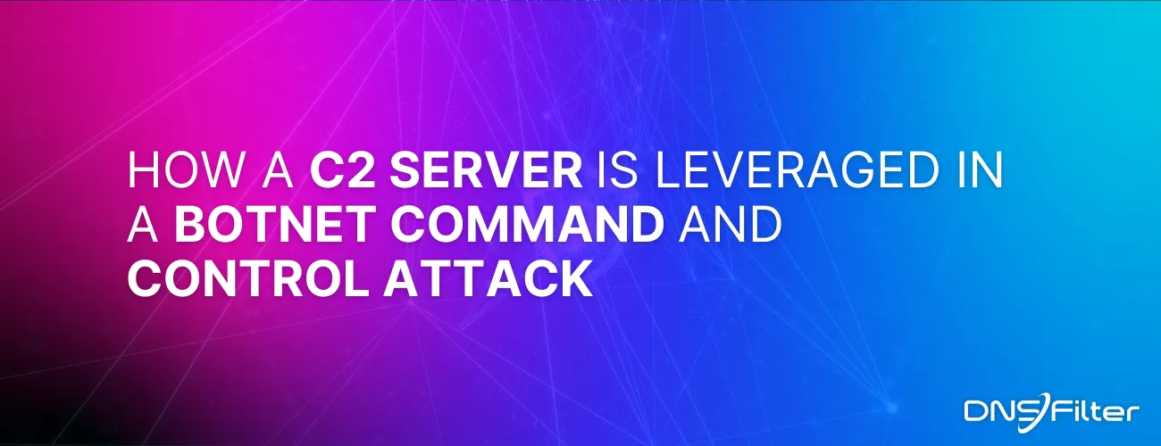 How a C2 Server is Leveraged in a Botnet Command and Control Attack