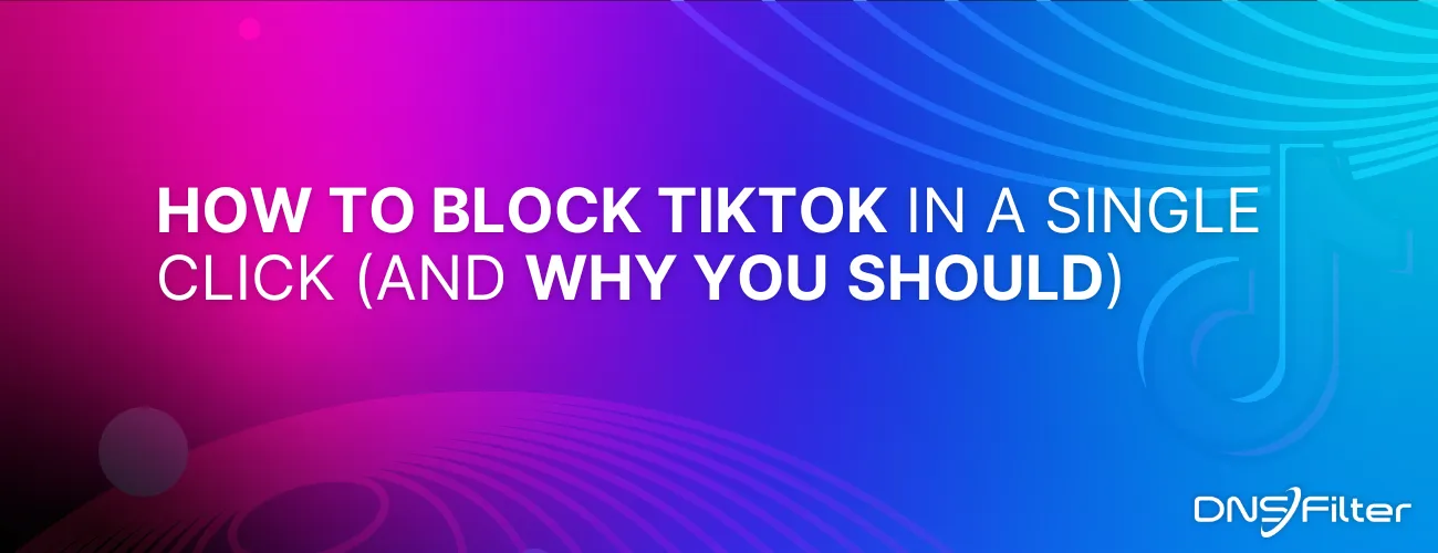 DNSFilter: How to Block TikTok in a Single Click (And Why You Should)